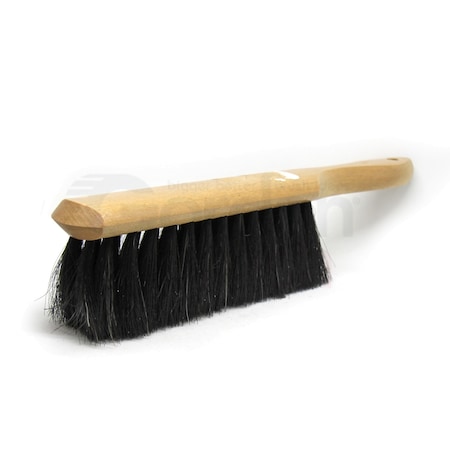 Gordon Brush Counter Duster - 5x15 Row Anti-Static Horsehair Bristle Wood Handle, PK12 CDHH
